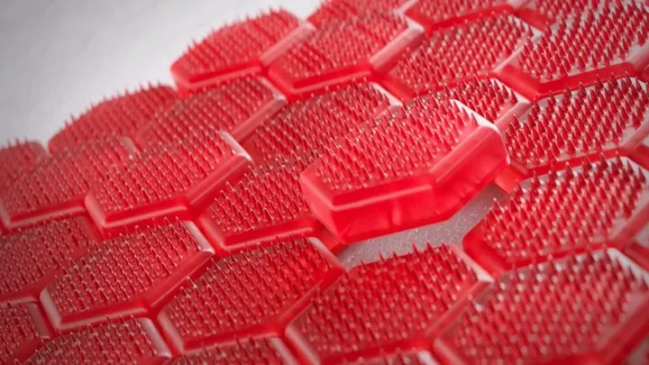 실리콘 돌기 구조 — 상세페이지 3D 작업